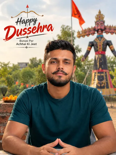 Ravana Dahan Photo Editing | Dussehra Special