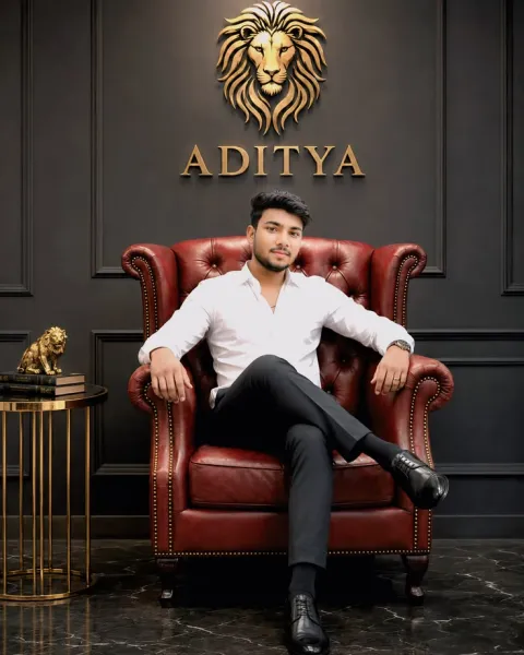 Royal Lion Throne Interior Design Photo Edit Prompt