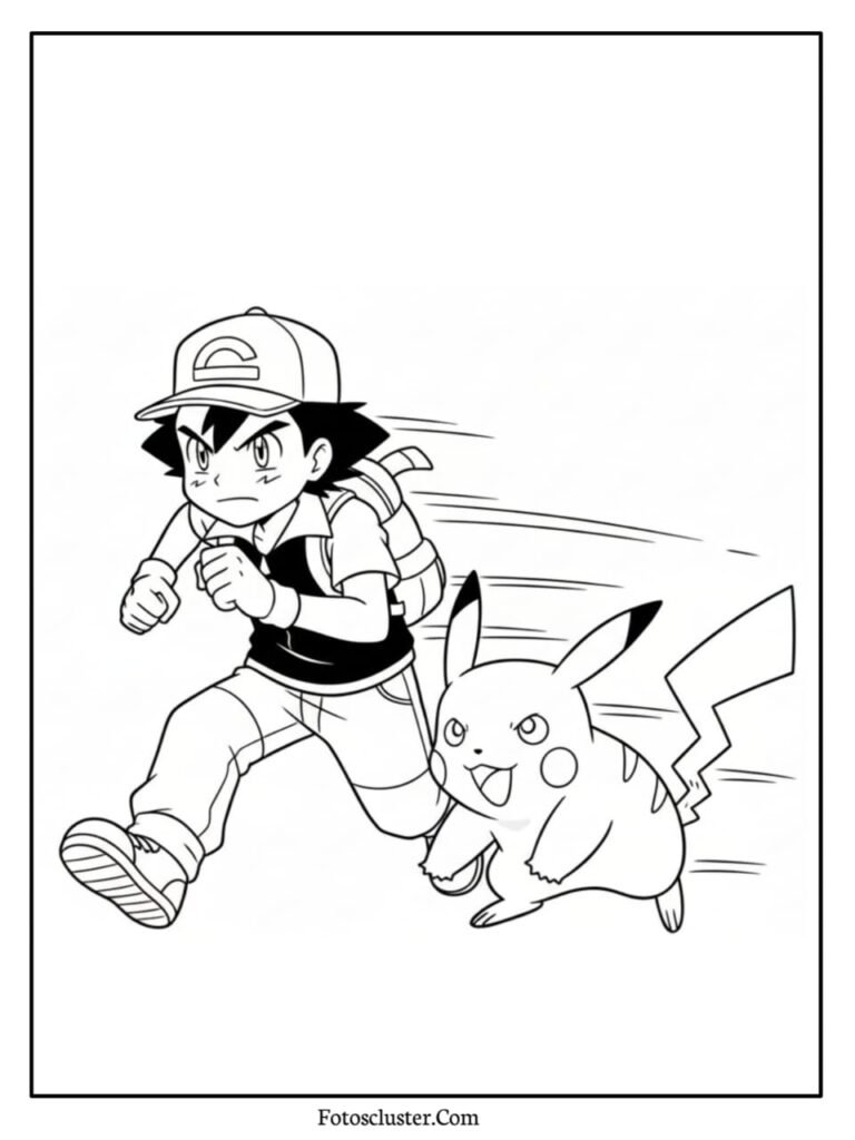 Ho Oh rainbow bird Pokémon colouring page