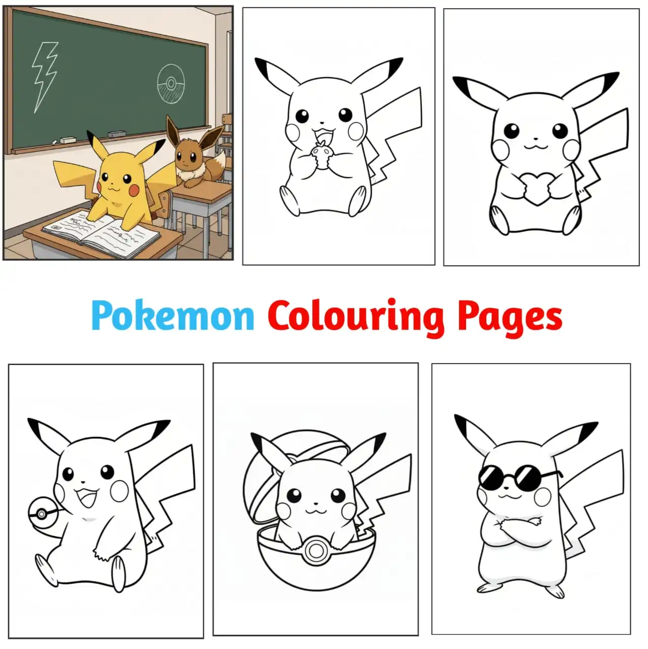 Pokemon Coloring Pages