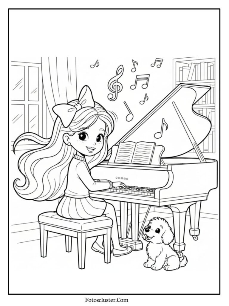 Polly Pocket best friends day coloring sheet