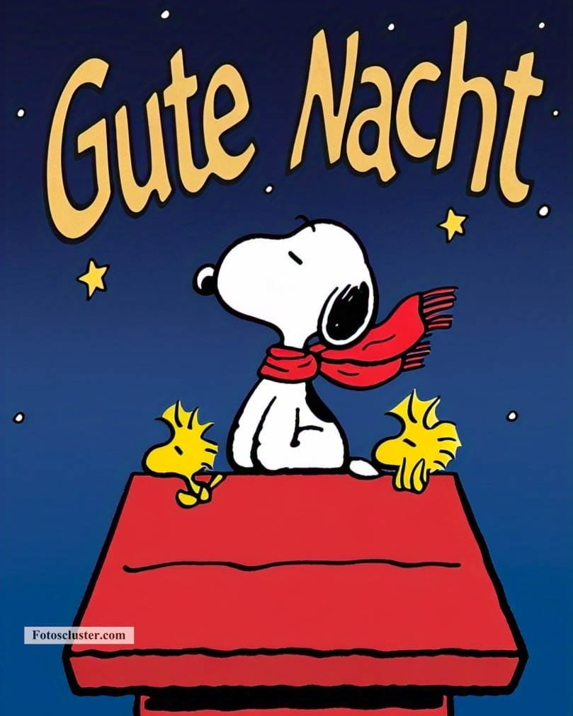 gute nacht gifs snoopy​