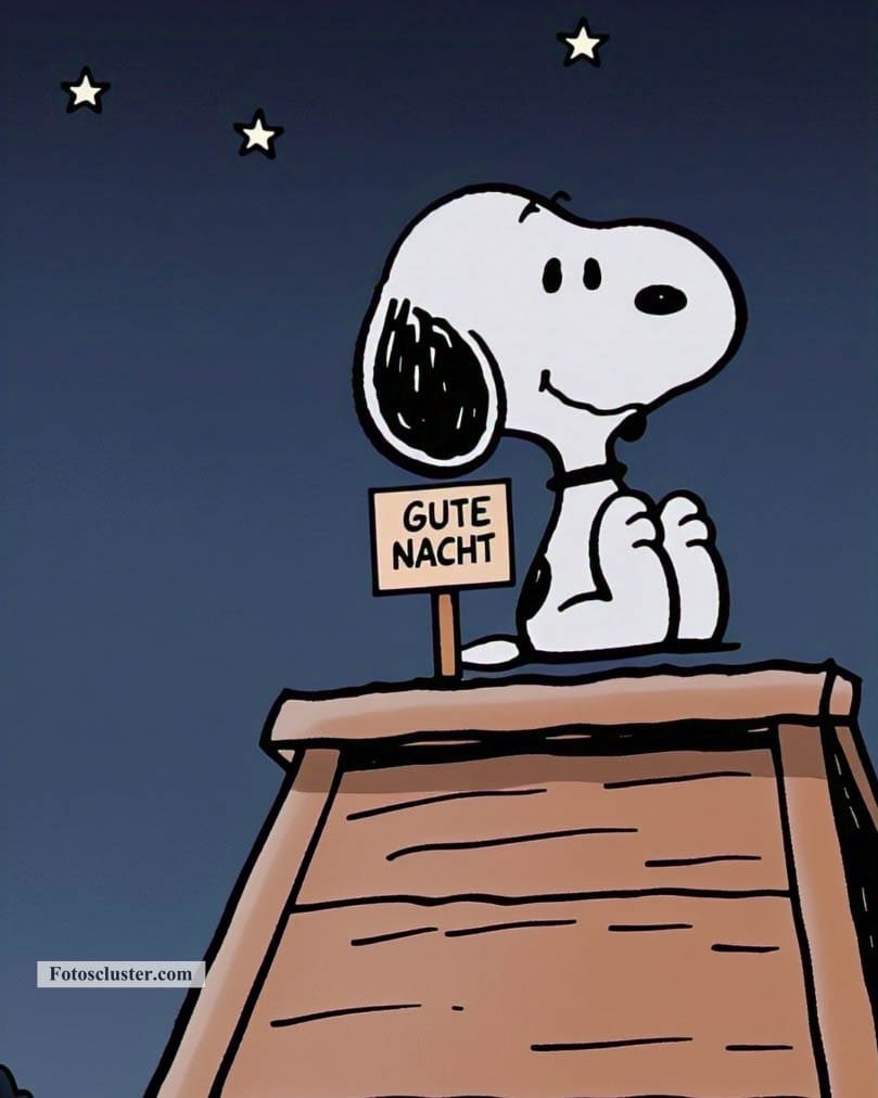 snoopy bilder gute nacht​