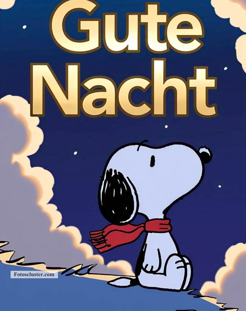 snoopy gute nacht gif​