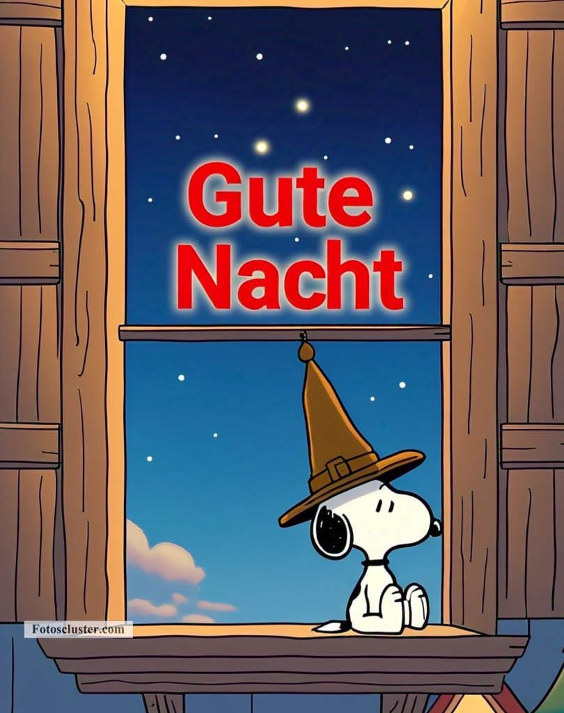 snoopy gute nacht neu​