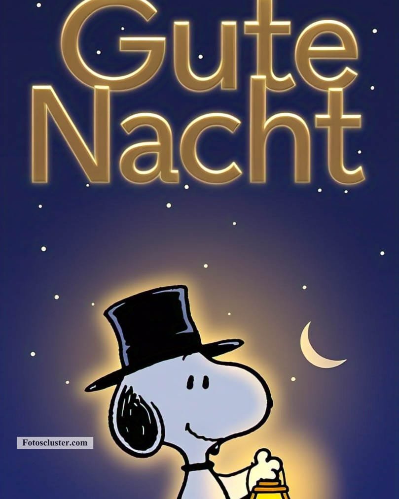 snoopy gute nacht​