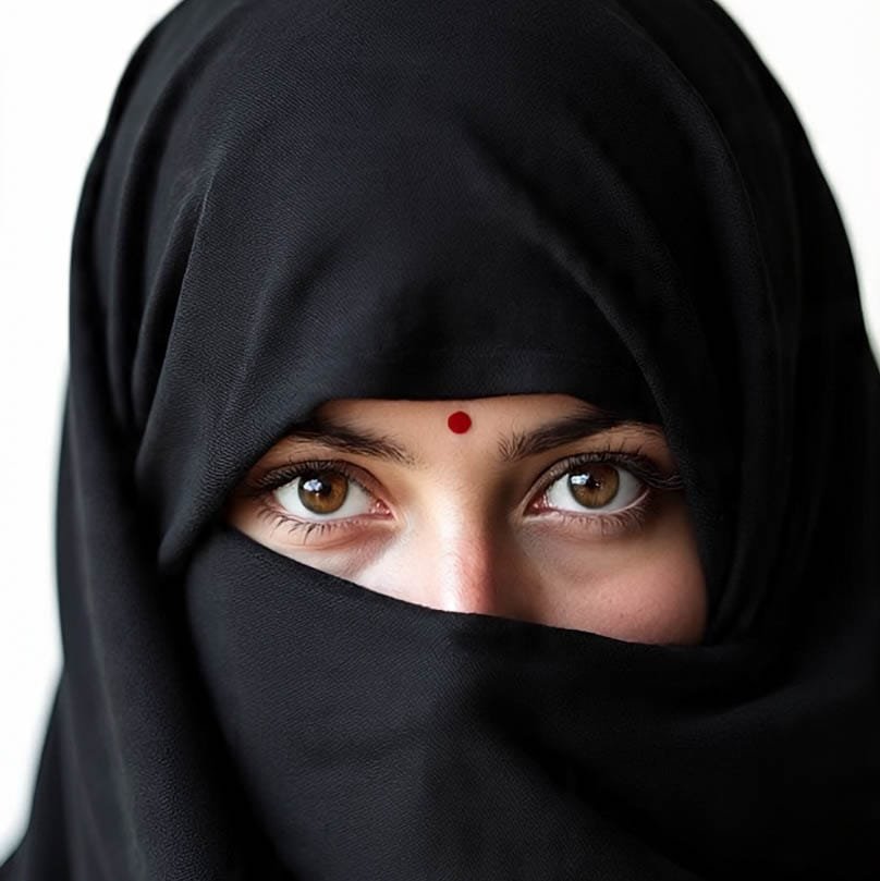 Attractive eyes girl pic