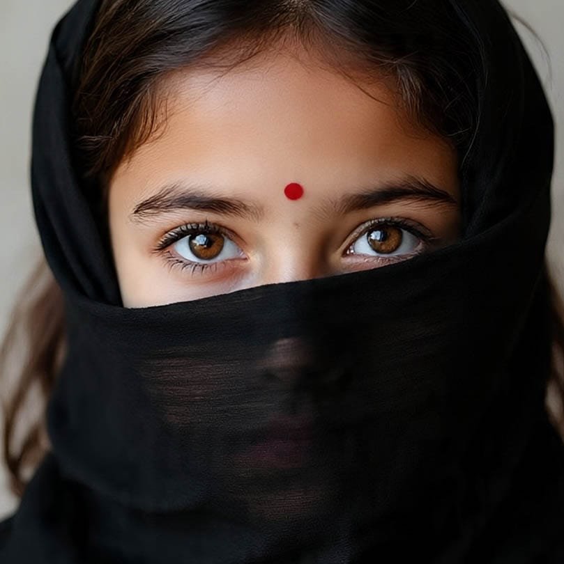 Cute girl eyes pic dp