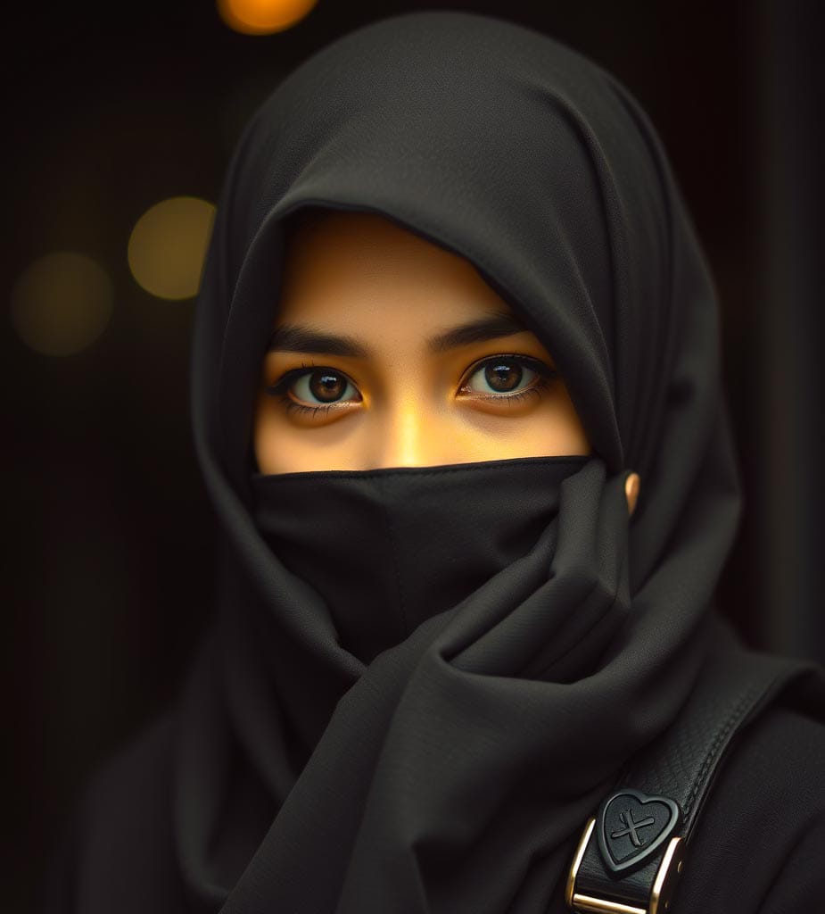 beautiful hijab girl dp​