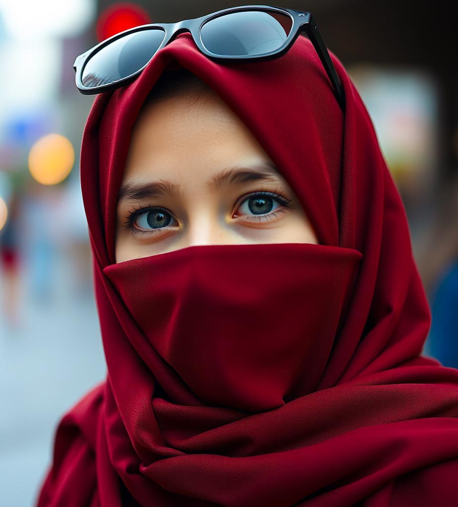 beautiful images for girls dp with hijab​