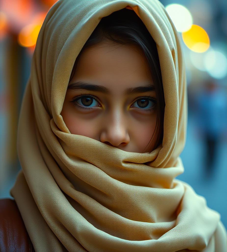 beautiful stylish girls hijab dp​