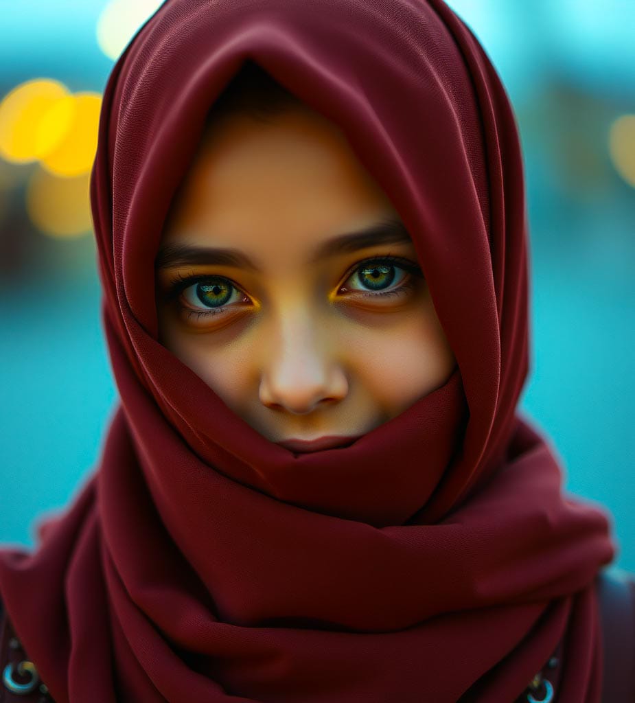 cute hijab girls facebook dp​