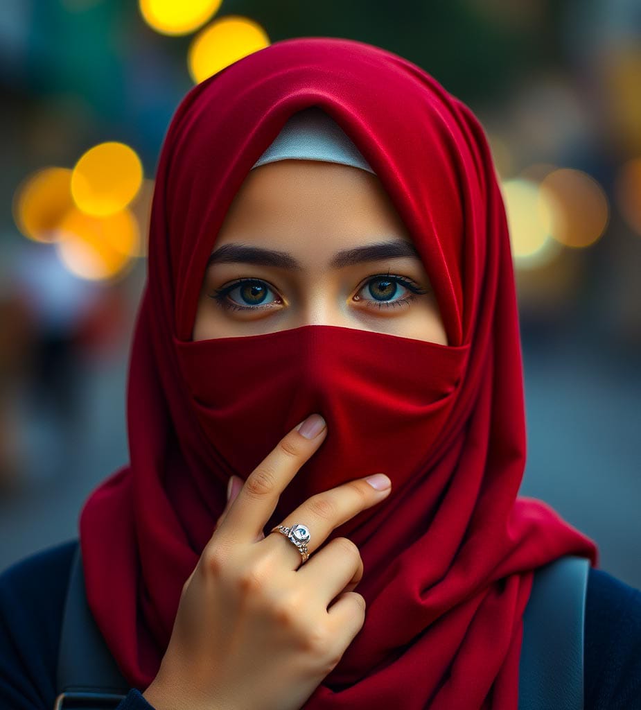 dp for girls with hijab​