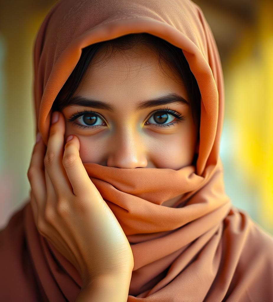 dp for instagram for girl with hijab​