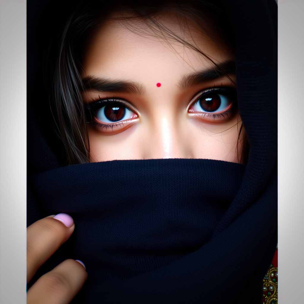 girl eyes pic dp south indian​