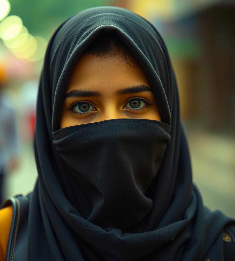 girl in hijab dp​