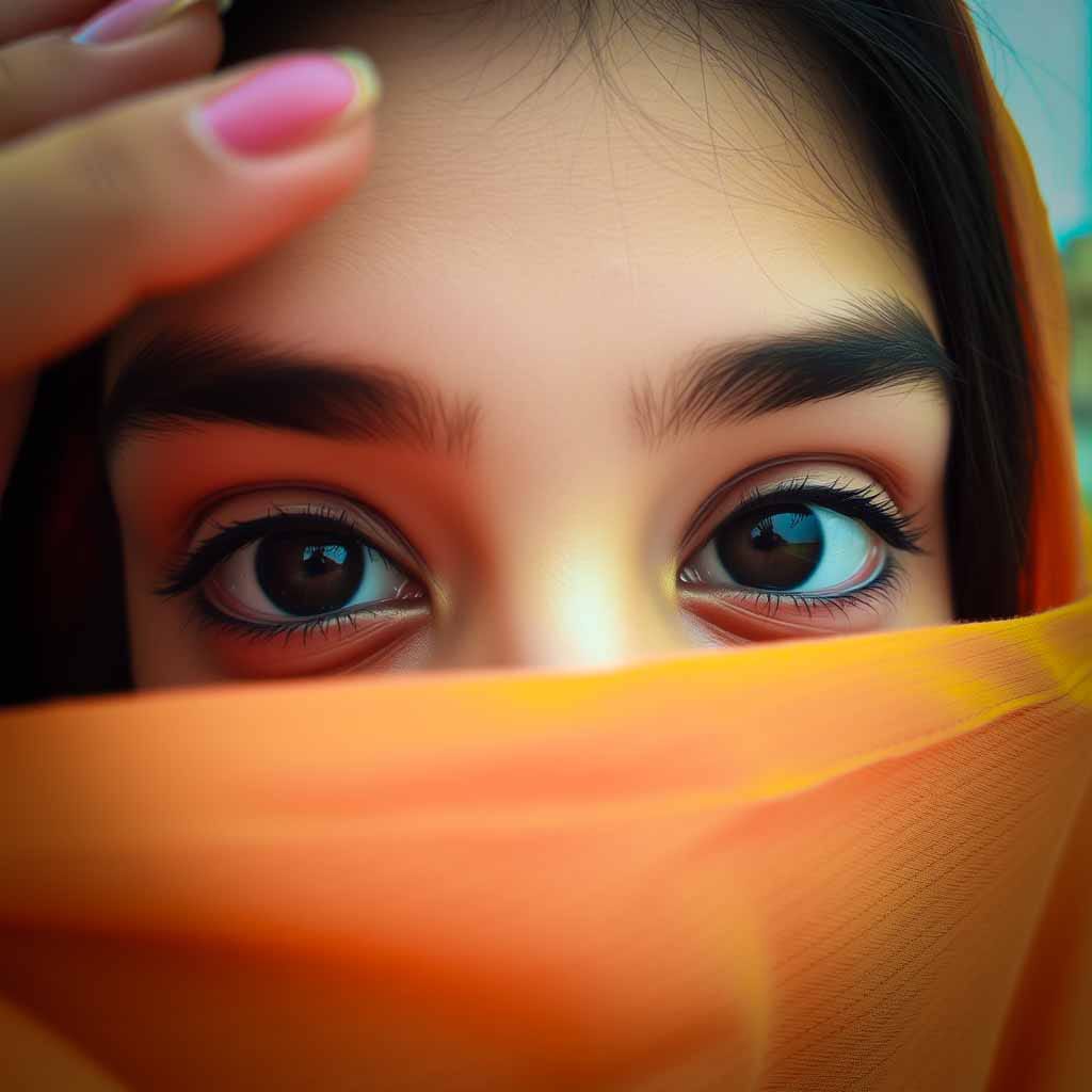 girls beautiful eyes for dp hd​