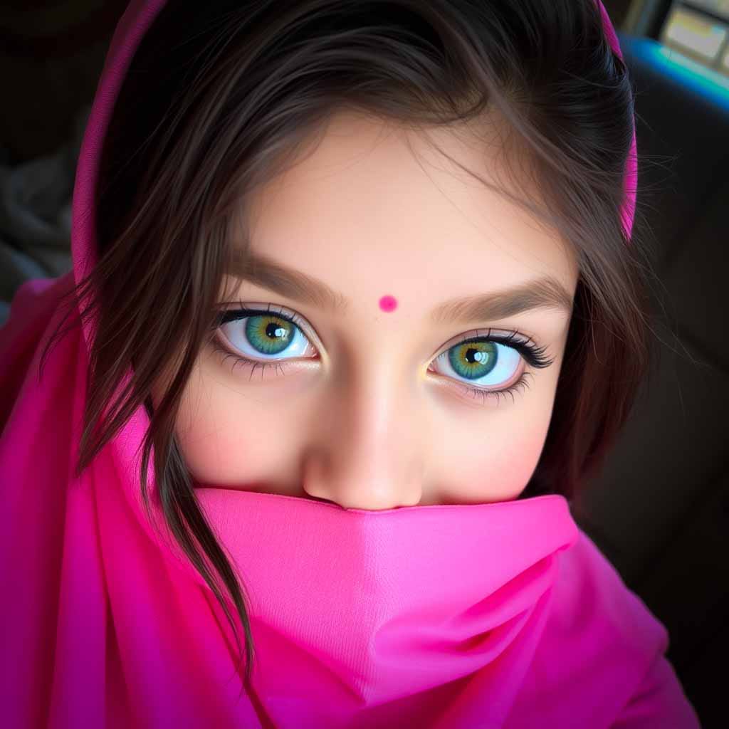 hidden face eye dp pic whatsapp girl​