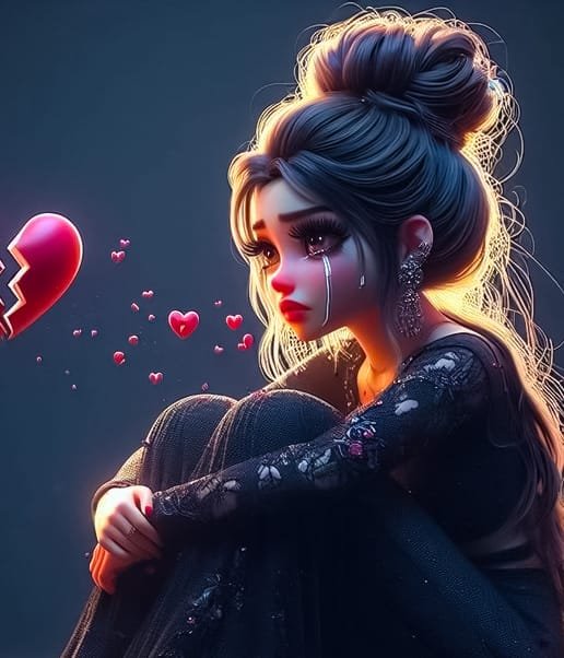 sad girl hd dp​