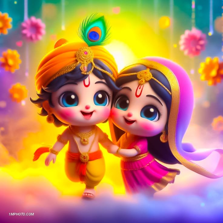 radha krishna whatsapp dp hd​