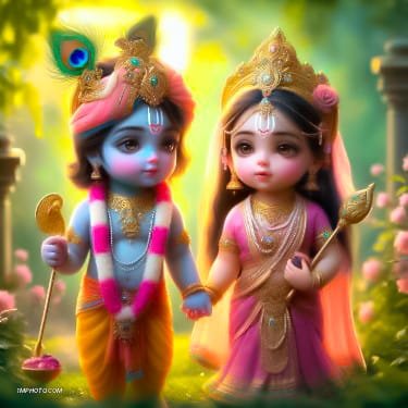 radha krishna whatsapp status dp​