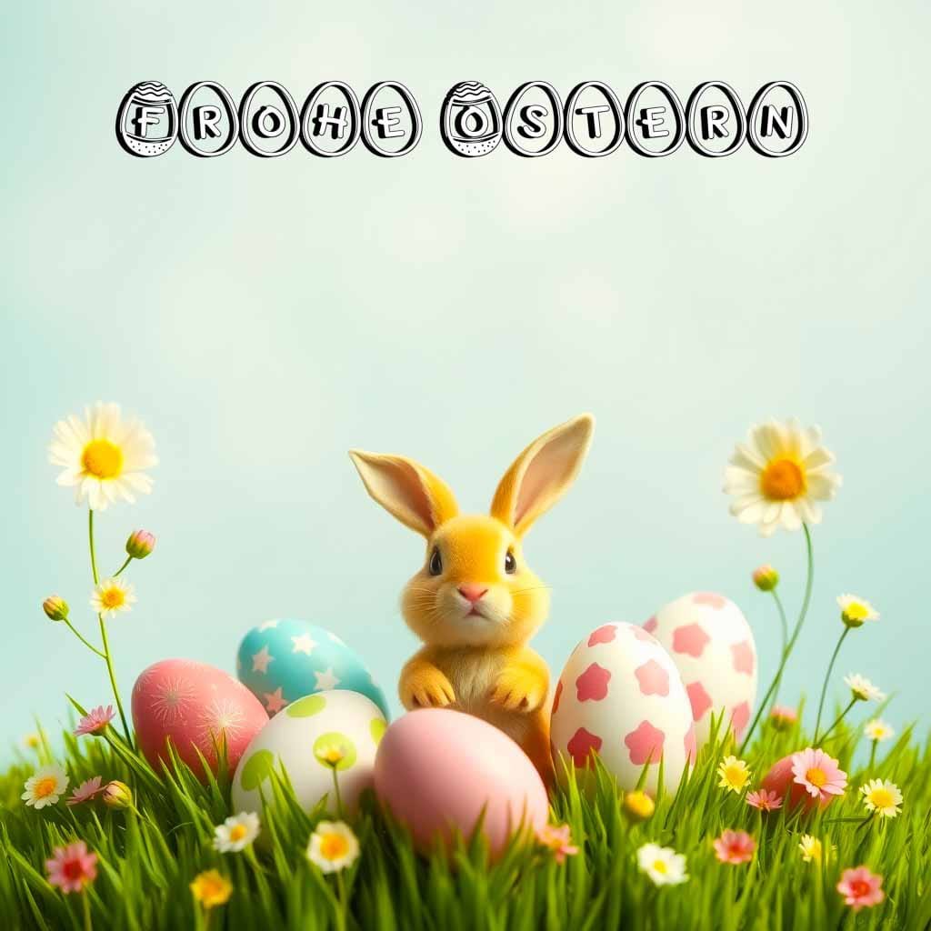 frohe ostern 2025 whatsapp kostenlos​