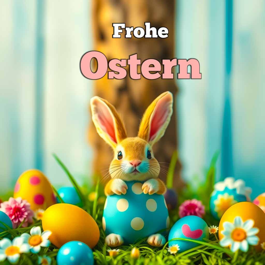 frohe ostern gif für whatsapp​