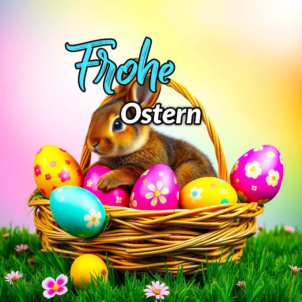frohe ostern über whatsapp​