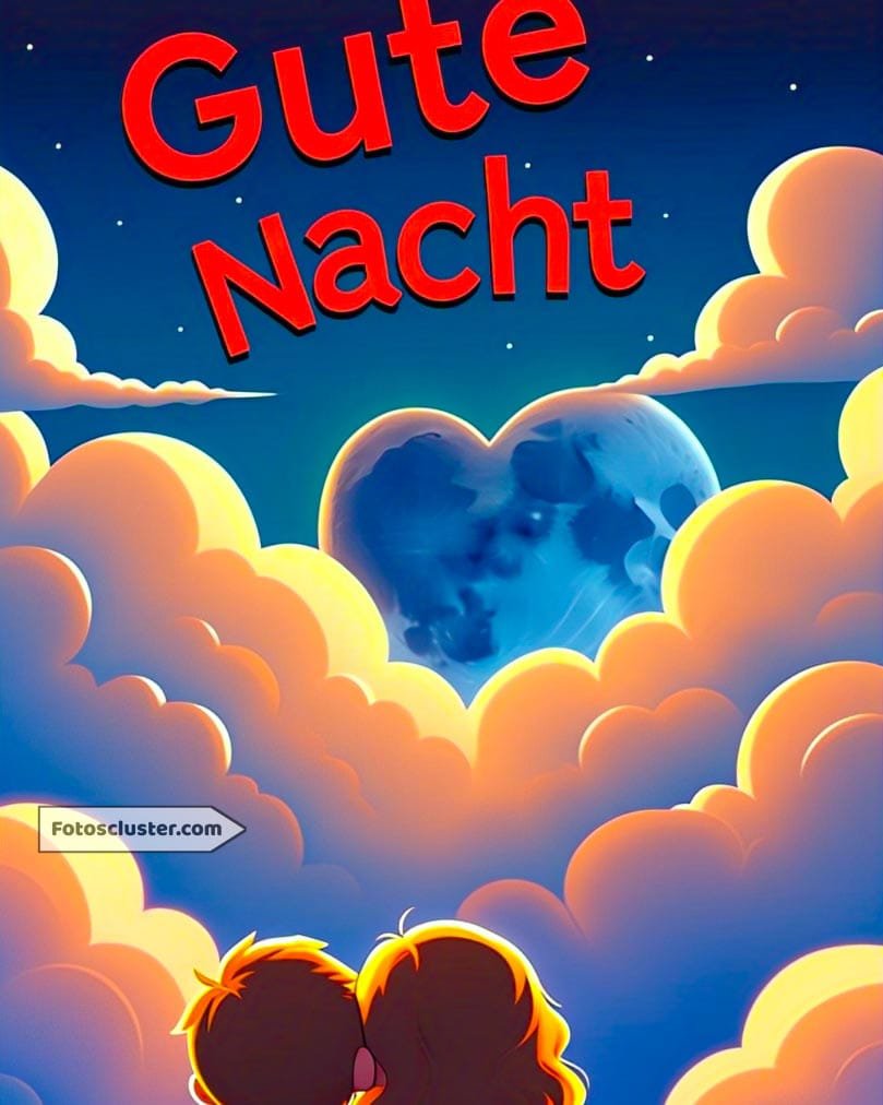 gute nacht meine große liebe​