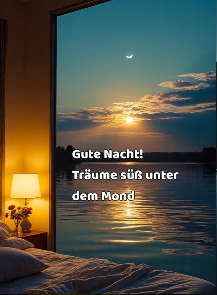 schönen abend bilder und später eine gute nacht​