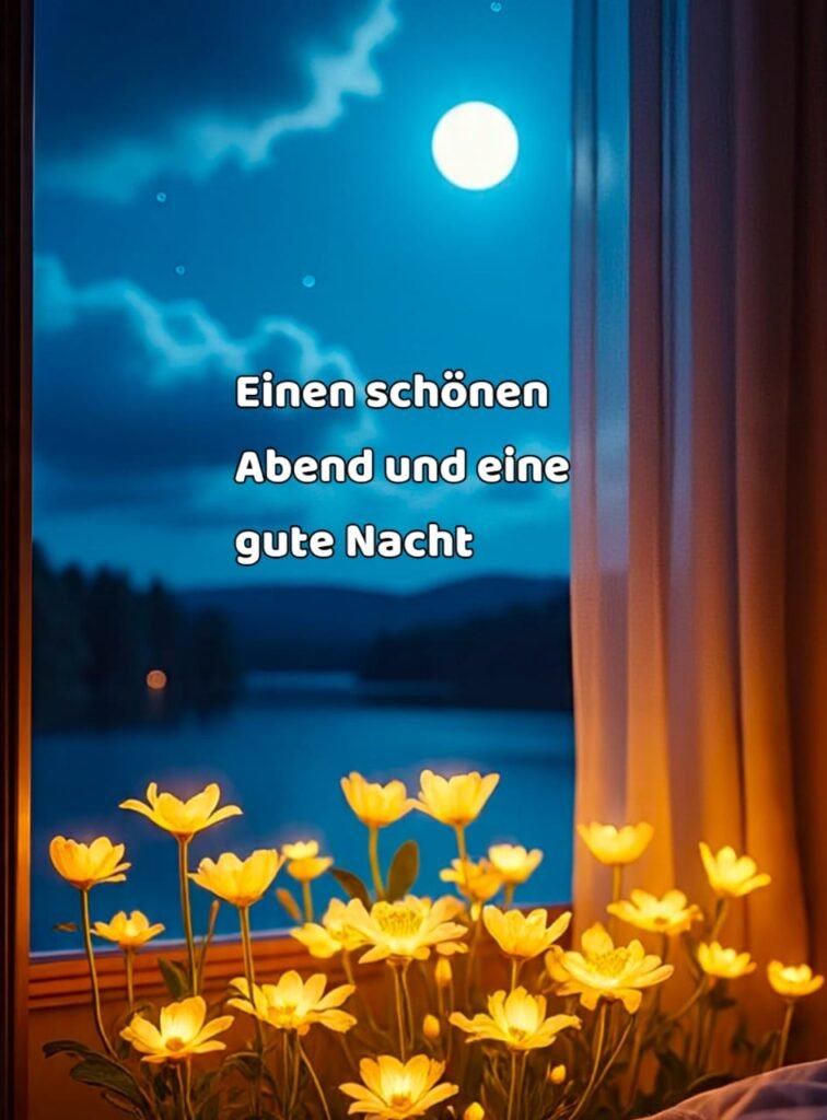 schönen abend und später eine gute nacht fantasy bilder​