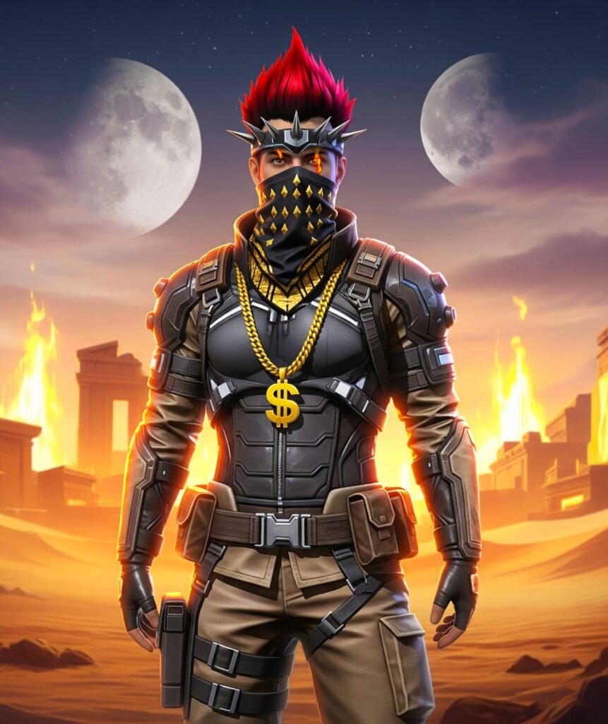 Free Fire robot armor