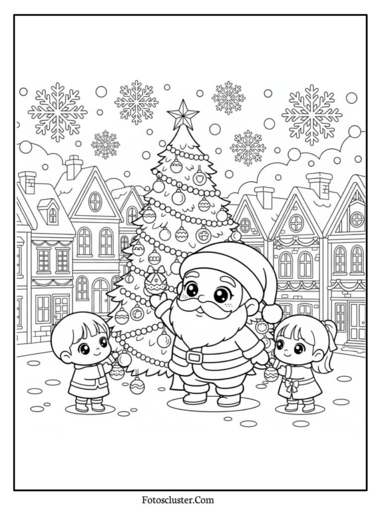 christmas night sky with stars