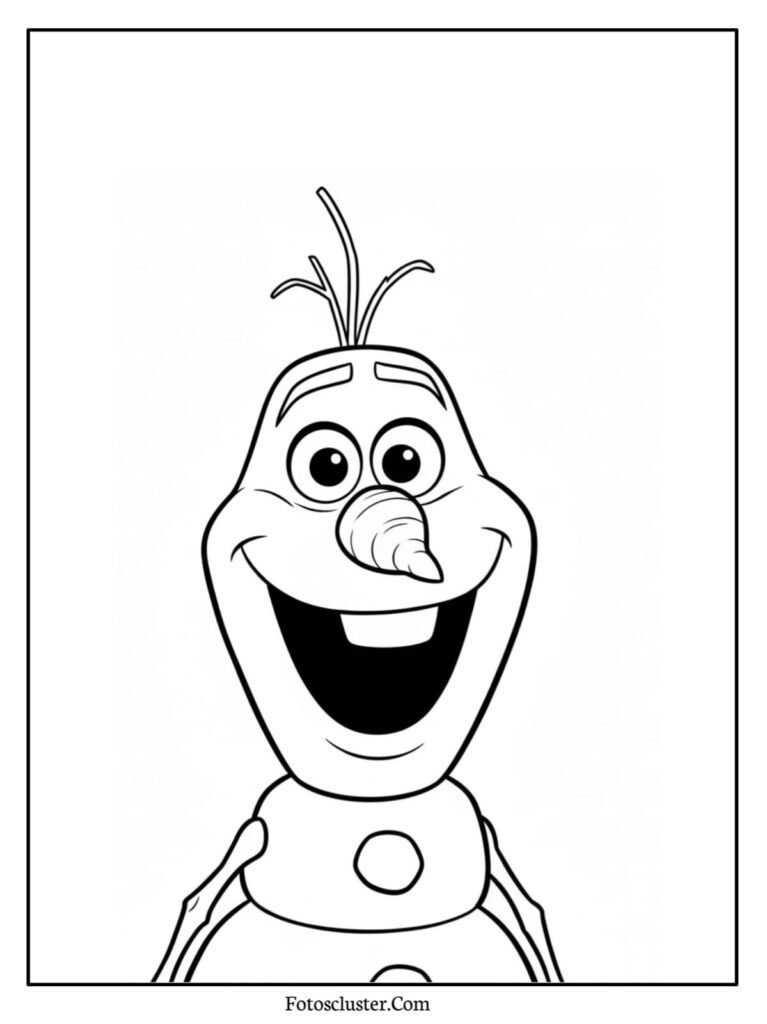 Elsa using her ice magic coloring page