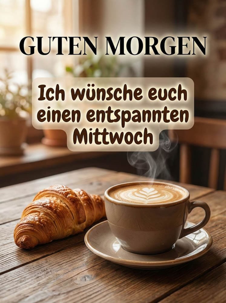 Guten Morgen, schönen Mittwoch