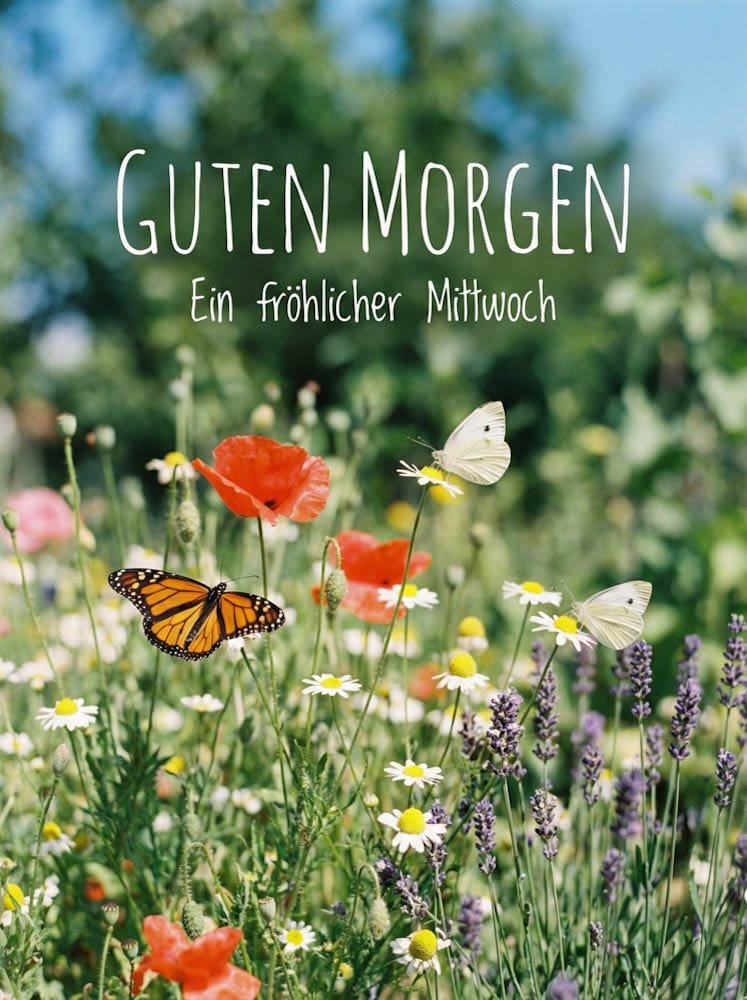 Mittwochgruß mit Herz