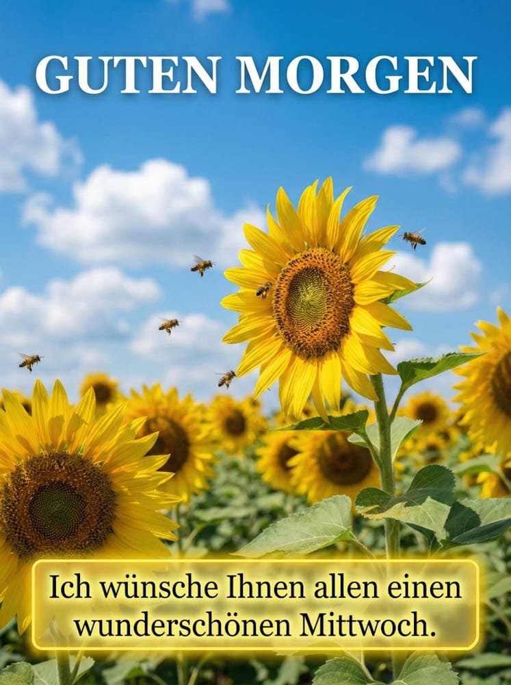 Mittwochmorgen mit Sonnenaufgang